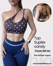 Top linda Bolipink