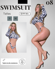 Swimsuit white 08