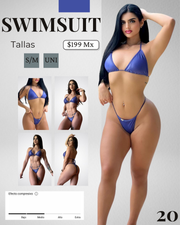Swimsuit blue 20