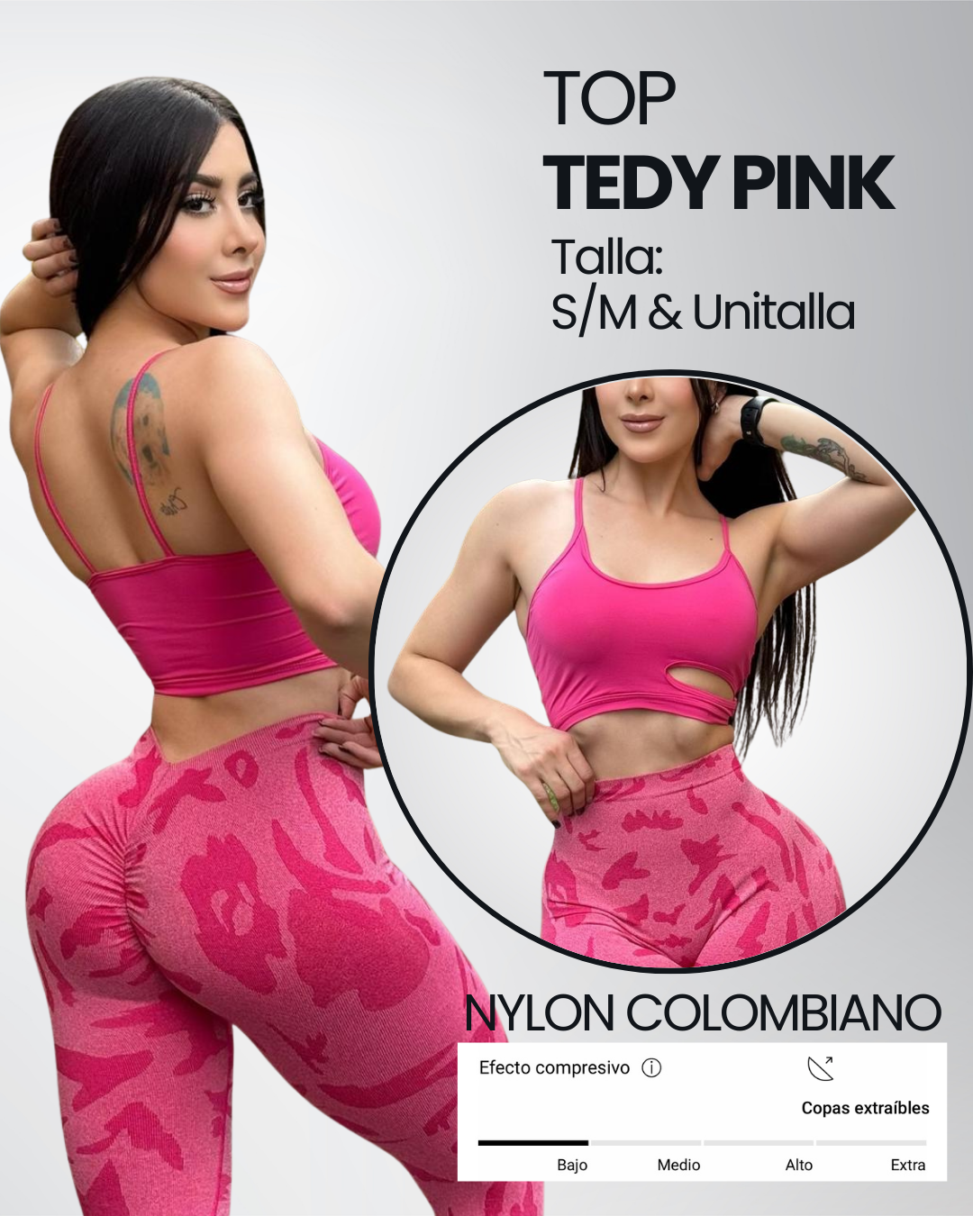 Top tedy pink
