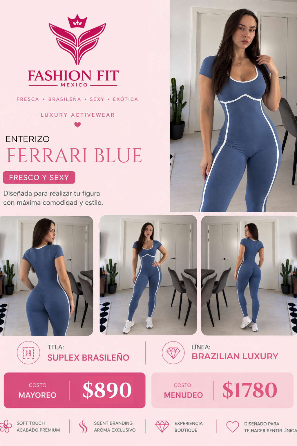 Mayoreo Ferrari Blue