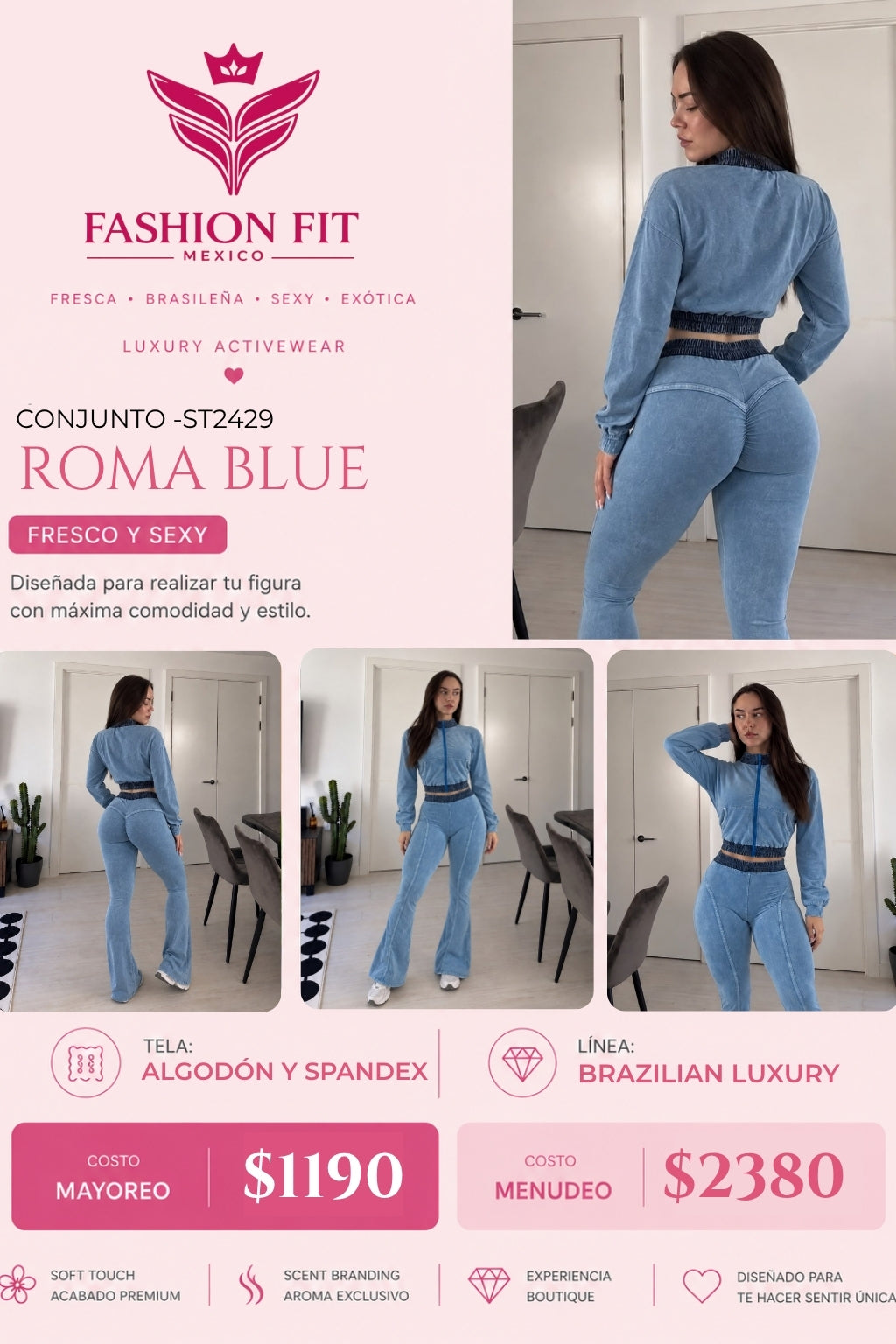 Mayoreo Roma Blue