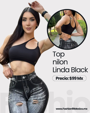 Top linda black