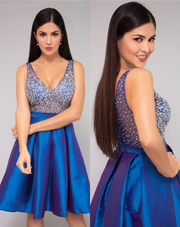 V272 Vestido corto