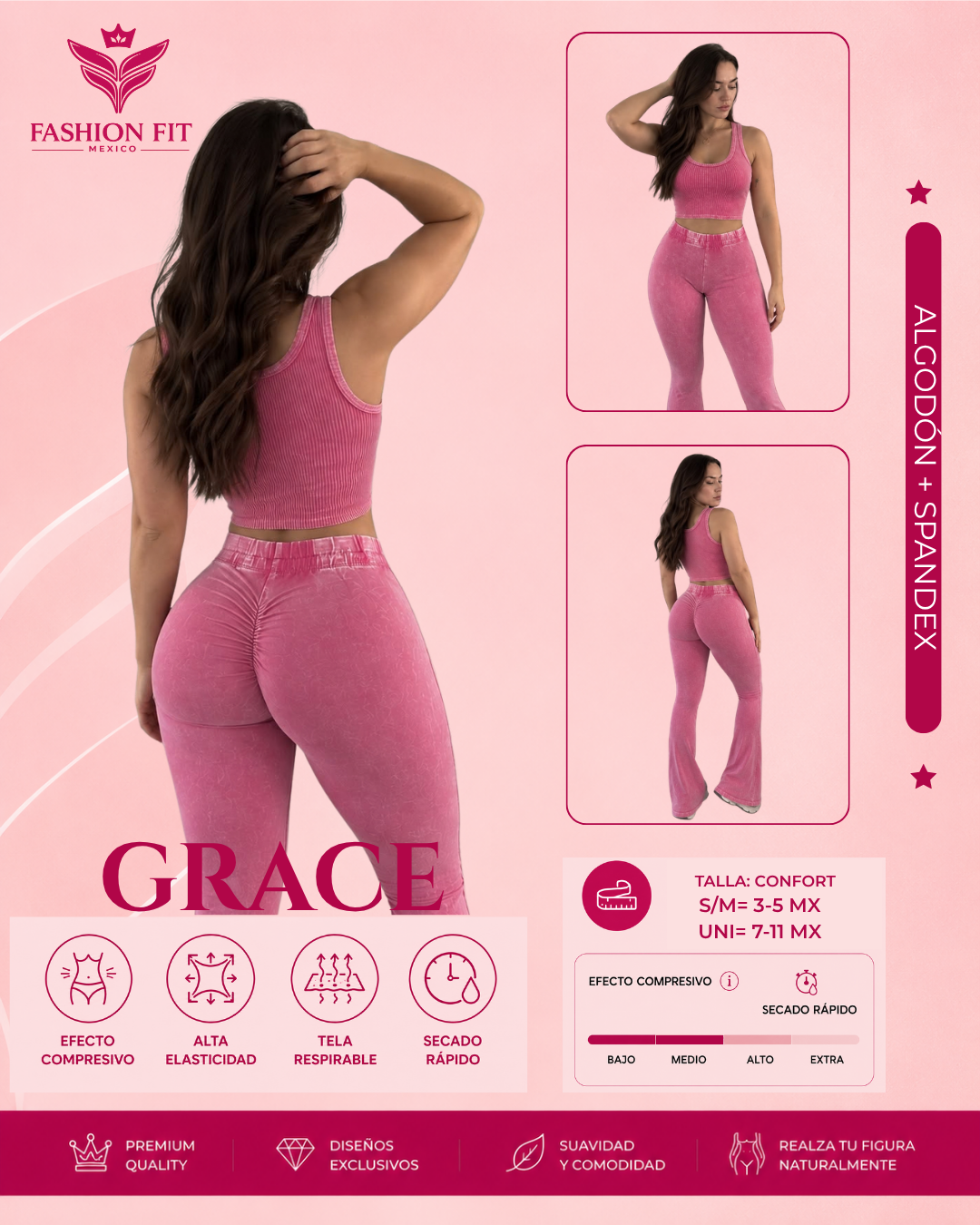 Conj. Grace Pink