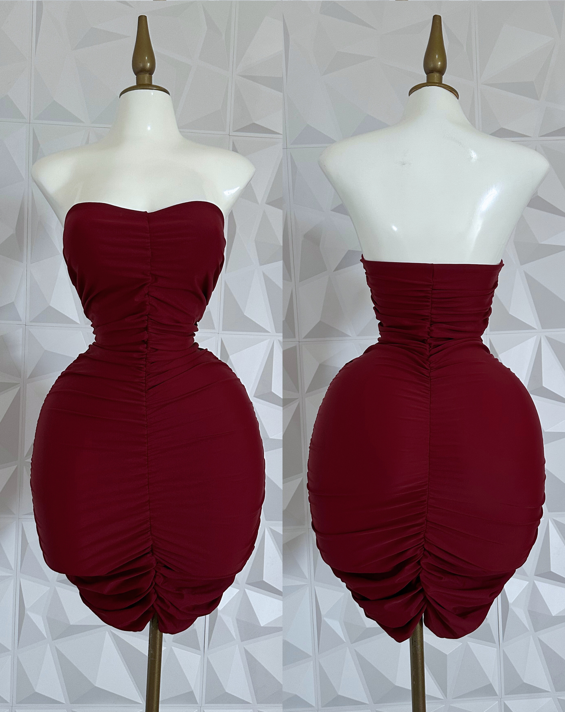 V166 Vestido corto