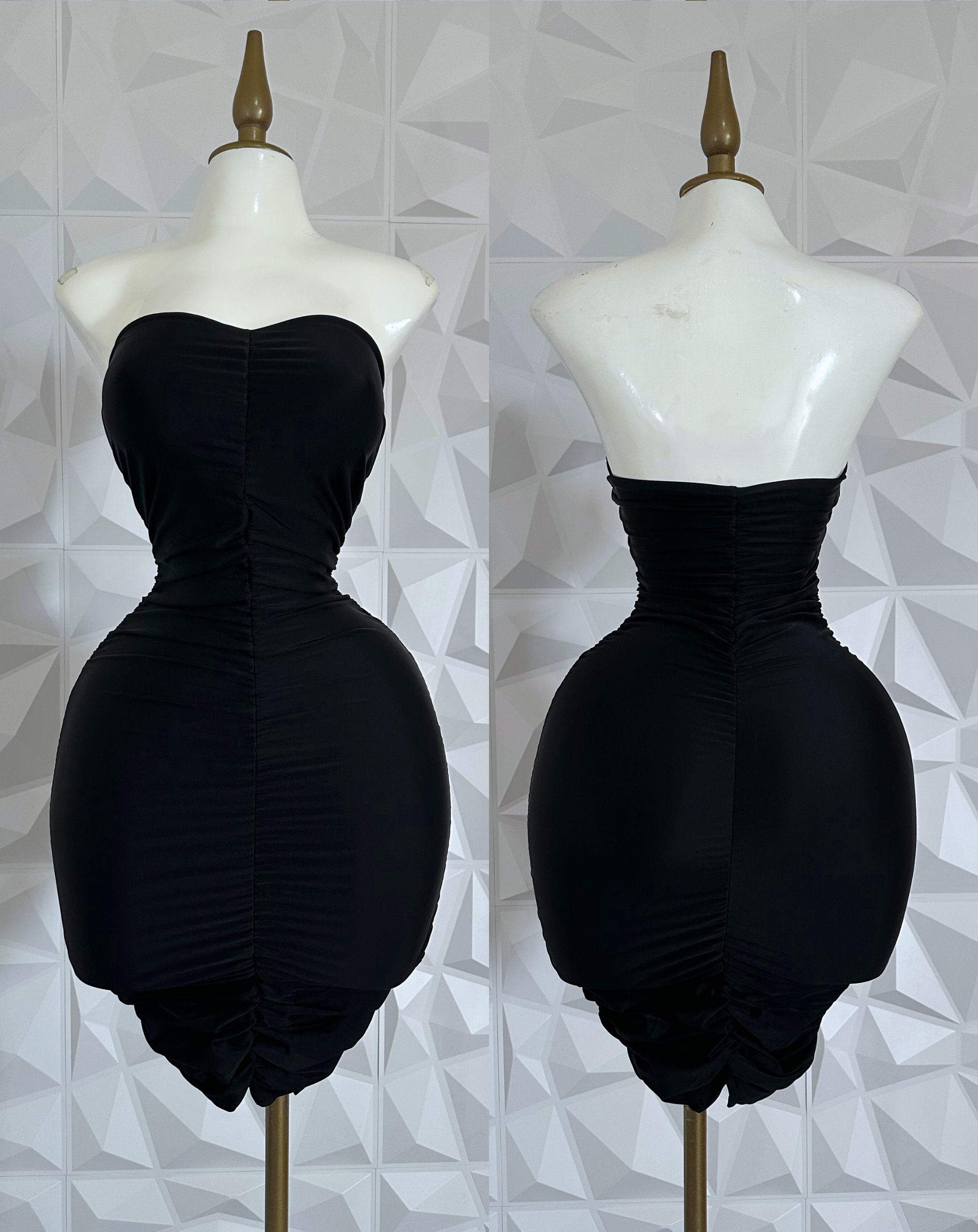 V161 Vestido corto