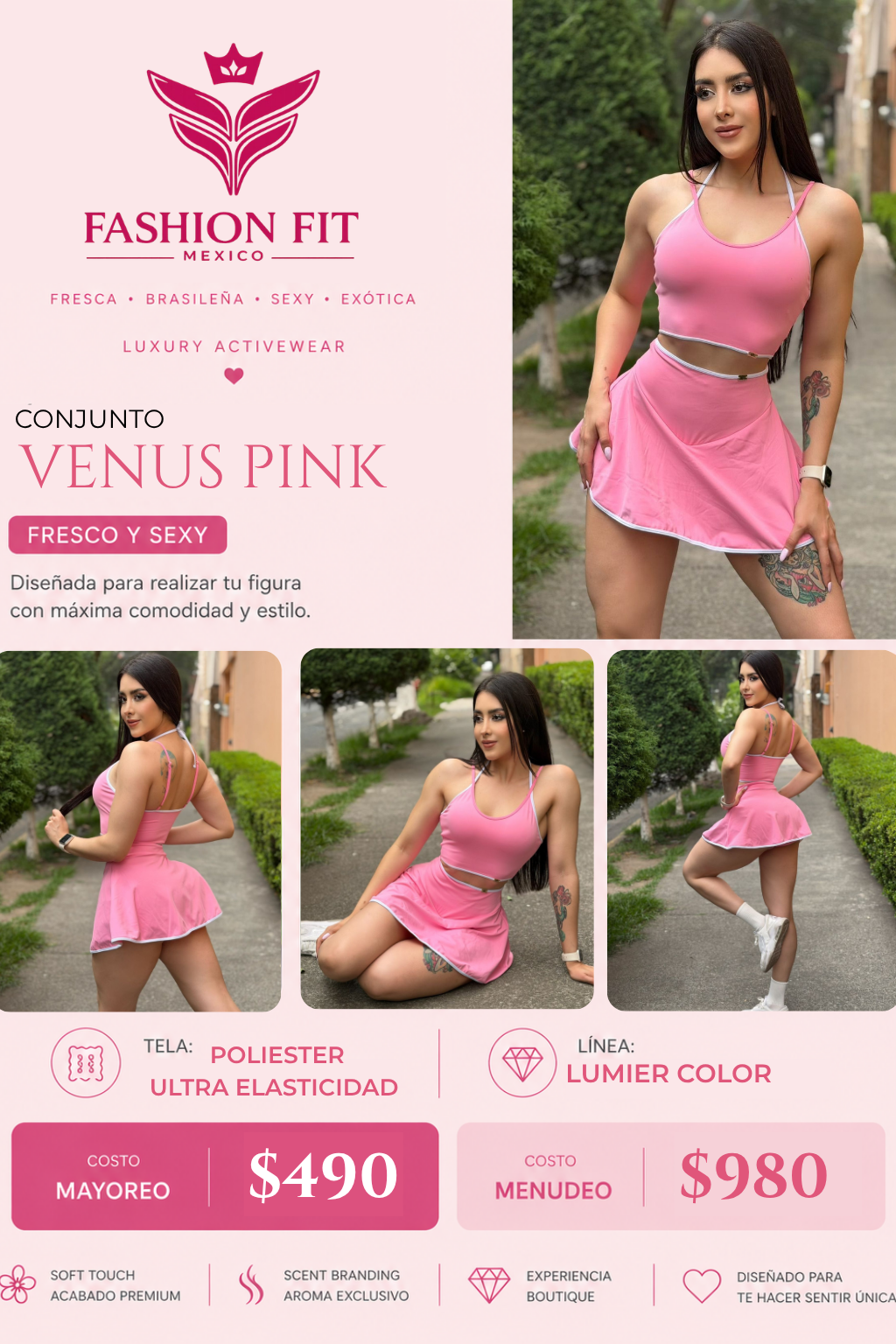 Mayoreo Venus Pink